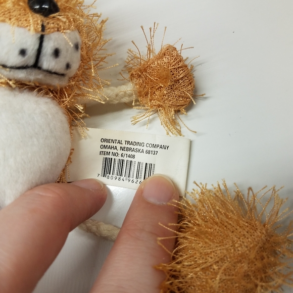 Bear Plush Toy, Dog Plush Toy, Squirrel Plush Keychain, Lot of 3 Stuffed Animals - Picture 12 of 15